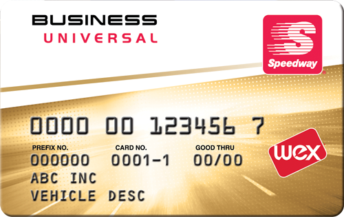 Speedway Business Universal card